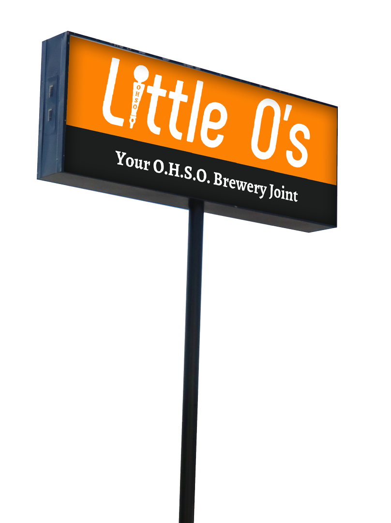 Little O's Monument Sign