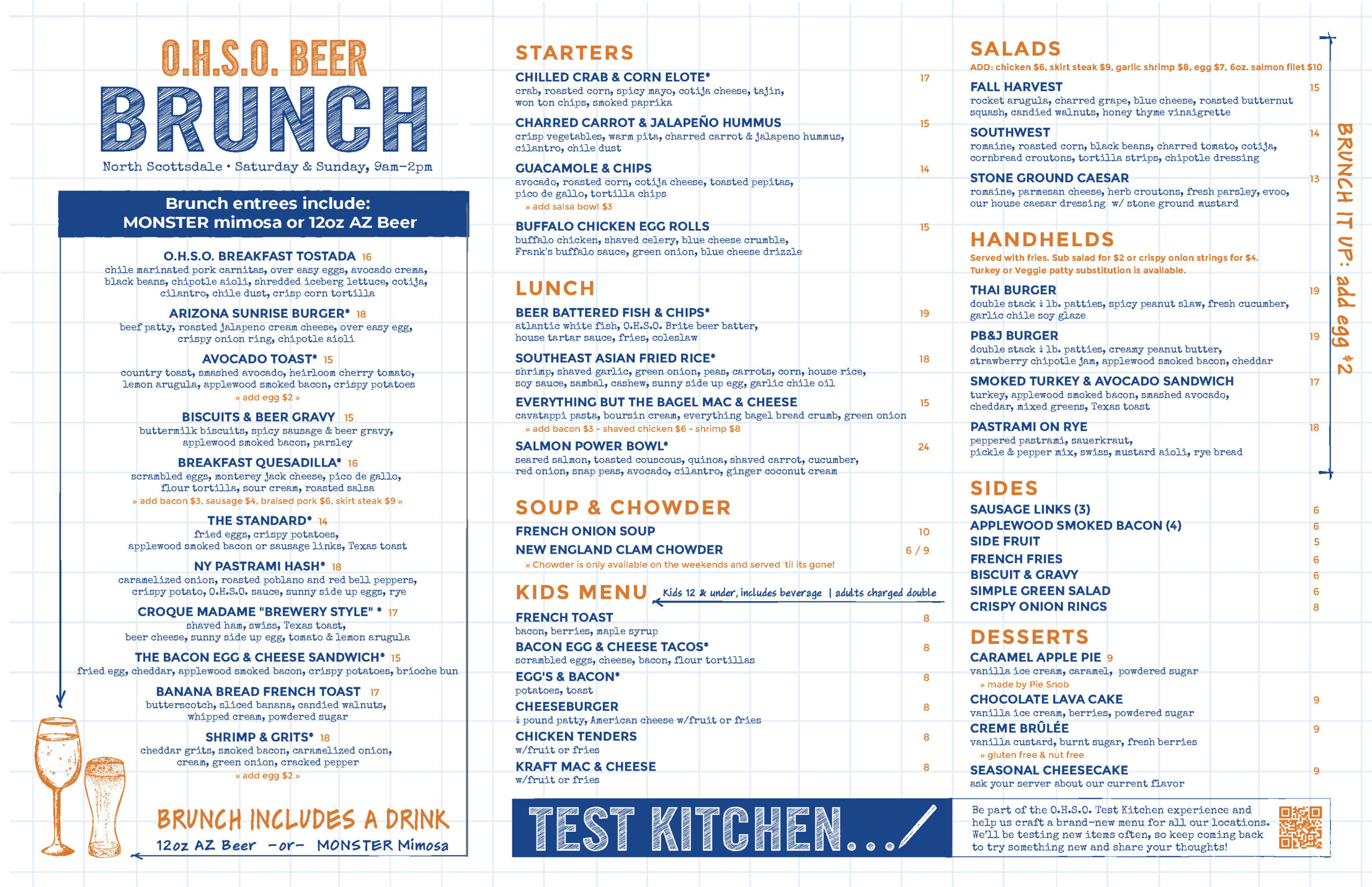 Test Kitchen Full Menu Page 2